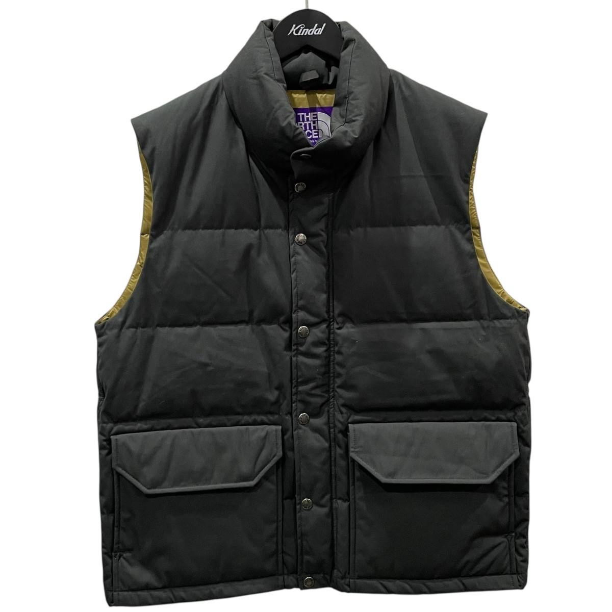 【中古】 THE NORTHFACE PURPLELABEL 22AW ダウンベスト 65／35 Sierra Vest シエラベスト ND2263N グレー サイズ：S 【価格見直し】