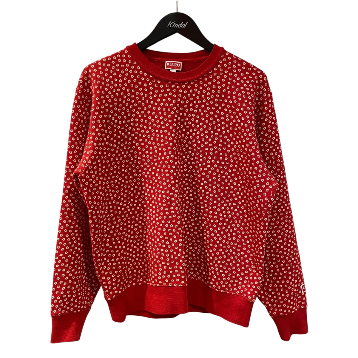 【中古】 KENZO スウェット レッド サイズ：S 【価格見直し】