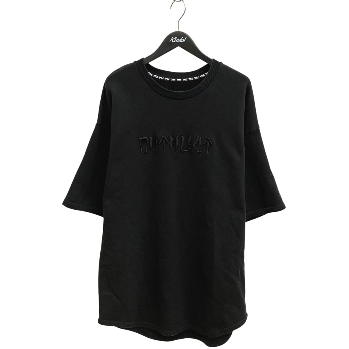 【中古】\u003cBR\u003eCVTVLIST\u003cBR\u003e向こう正面ロゴタイプ刺しゅう 半袖汗水 2401050301 黒いこと 大きさ：2\u003cBR\u003e【通貨価値思いなおす】