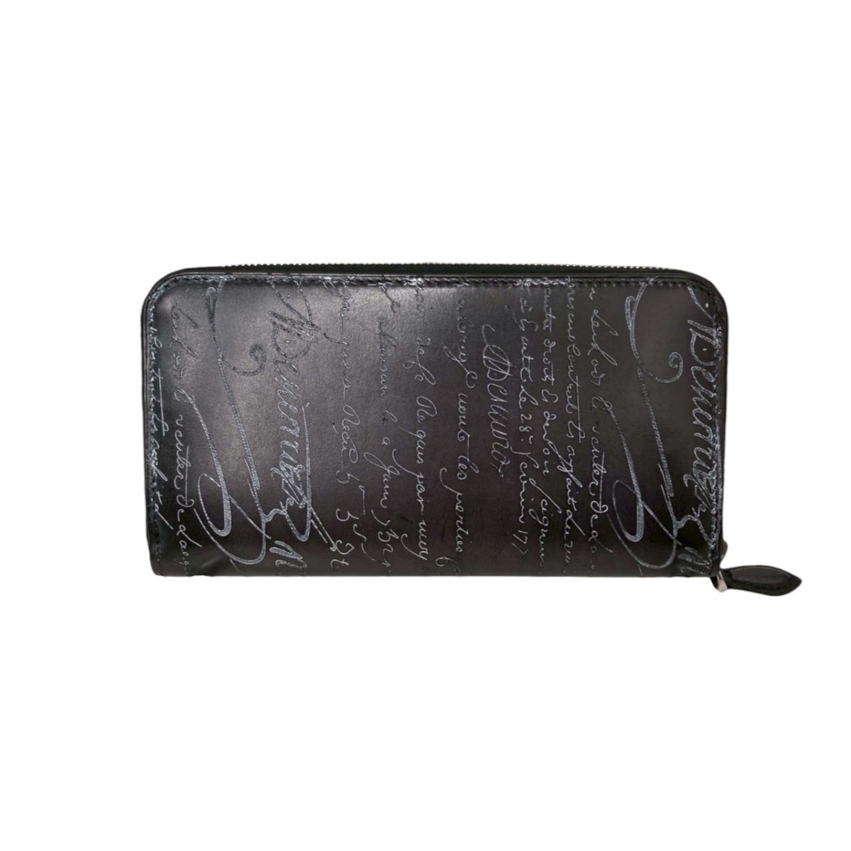 【中古】 Berluti　 25AW イタウバロングジップウォレット 長財布 ブラック 【160326】（ベルルッティ）
