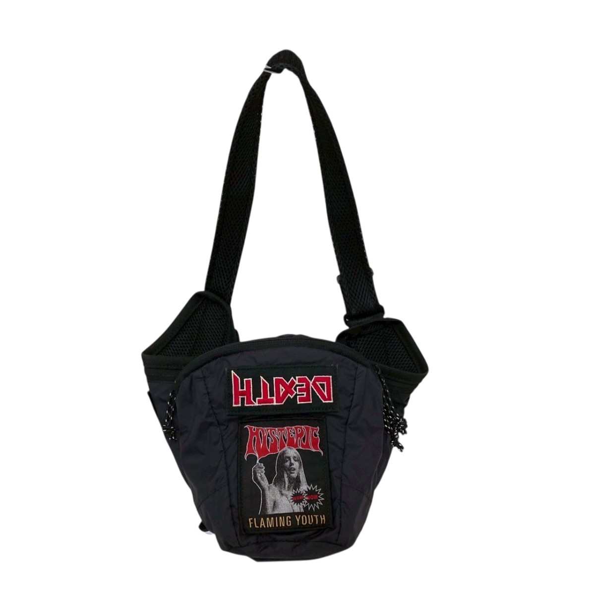 【中古】 Hysteric Glamour　 ウエストバッグ ブラック 【160326】（ヒステリックグラマー）