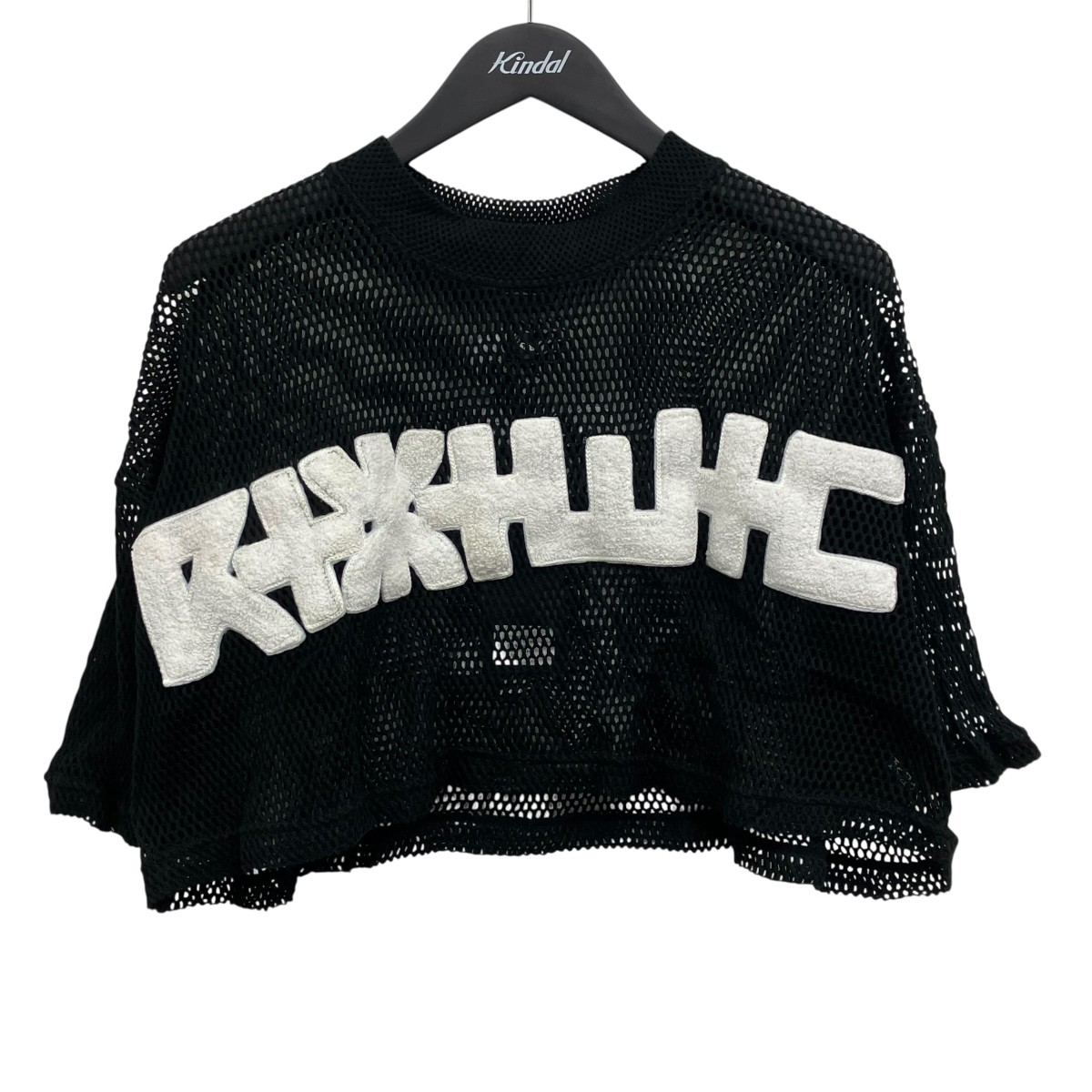 【中古】 KTZ　 メッシュカットソー ブラック×ホワイト サイズ：XS 【160326】（ケーティーゼット）