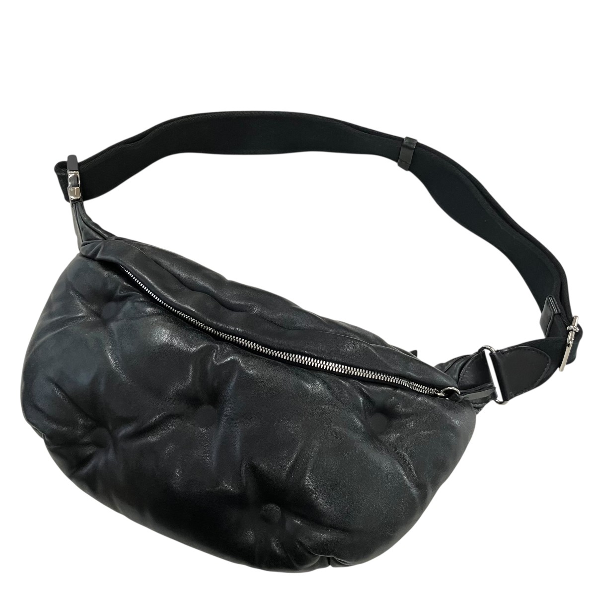 【中古】Maison Margiela 「Glam Slam Belt Bag 」グラムスラムベルトバッグ 黒いこと 【160326】（メゾンマルジェラ）