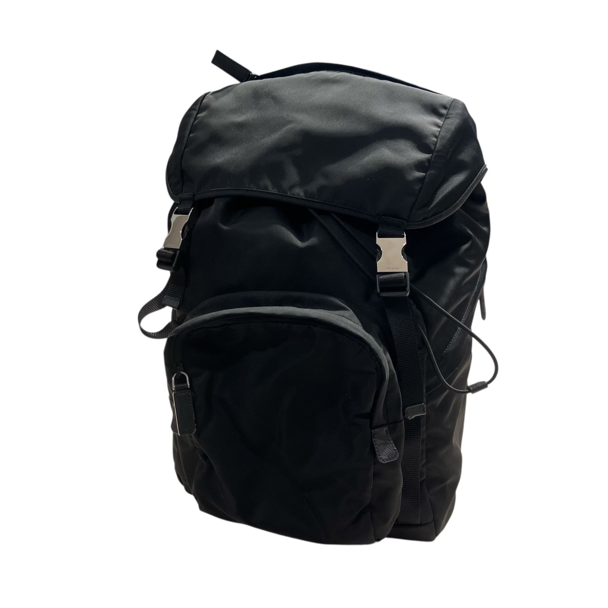 【中古】PRADAテスート ナイロンバックパック バックパック 2VZ062 ブラック サイズ:記載なし【価格見直し】|ブランド古着のカインドオル