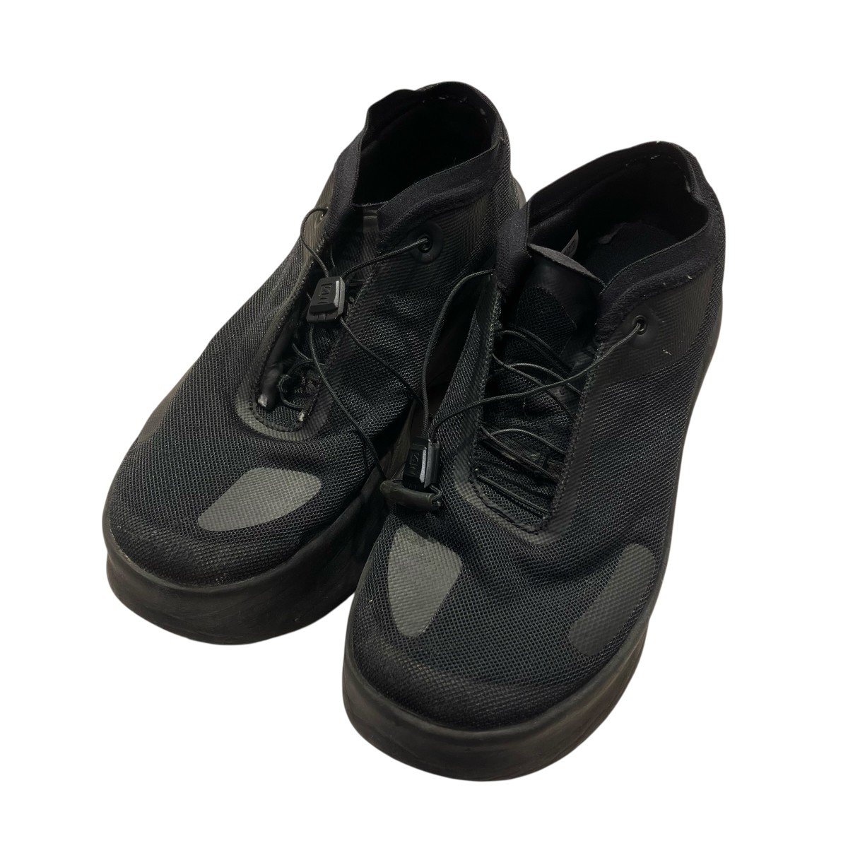 【中古】 SALOMON×COMME des GARCONS　 ローカットスニーカー 415646 ブラック サイズ：25.0ｃｍ 【160326】（サロモン×コムデギャルソン）