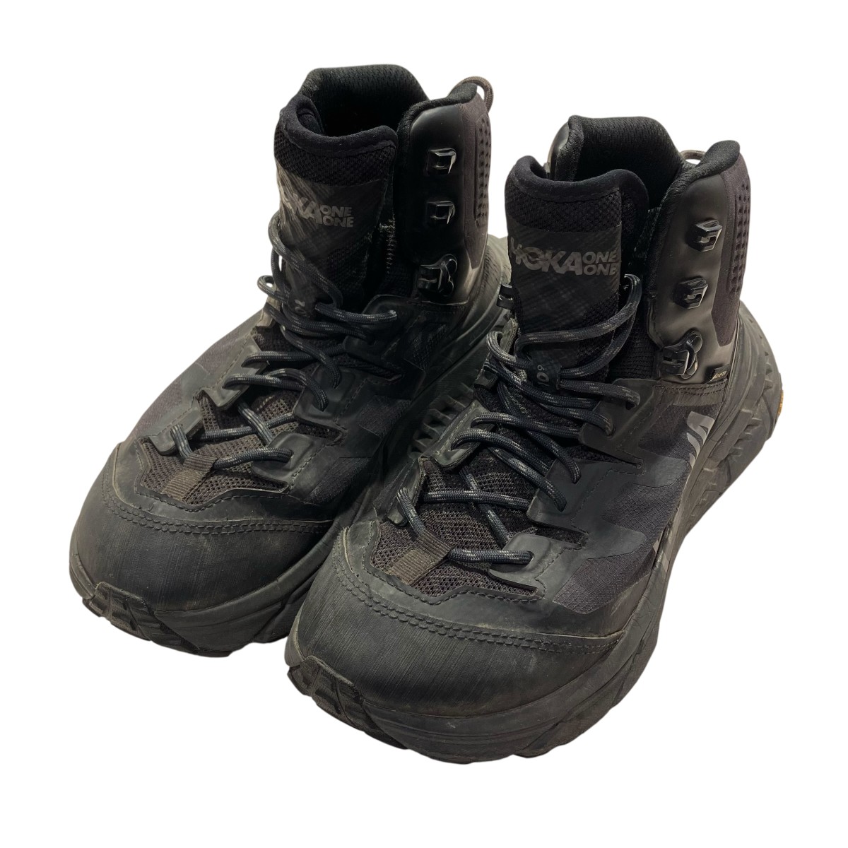 【中古】\u003cBR\u003eHOKA\u003cBR\u003eHOKA TENNINE HIKE GORE-TEX トレッキングブーツ 1113510 黒いこと 大きさ：25.5ｃｍ\u003cBR\u003e【必要経費思いなおす】