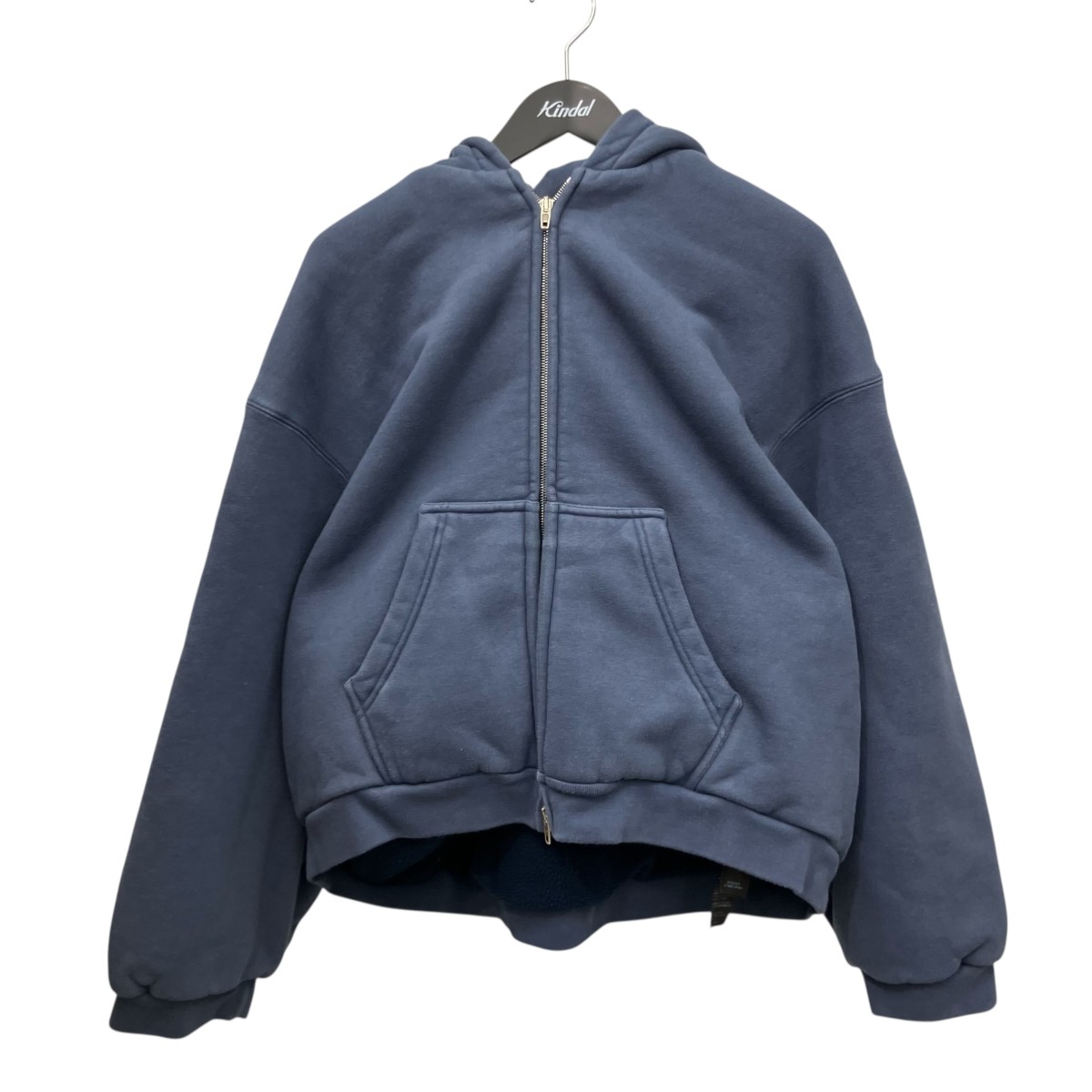 【中古】\u003cBR\u003eBALENCIAGA\u003cBR\u003e24AW 「Incognito」 ジップパーカー 794036 青碧 大きさ：M\u003cBR\u003e【通貨価値思いなおす】