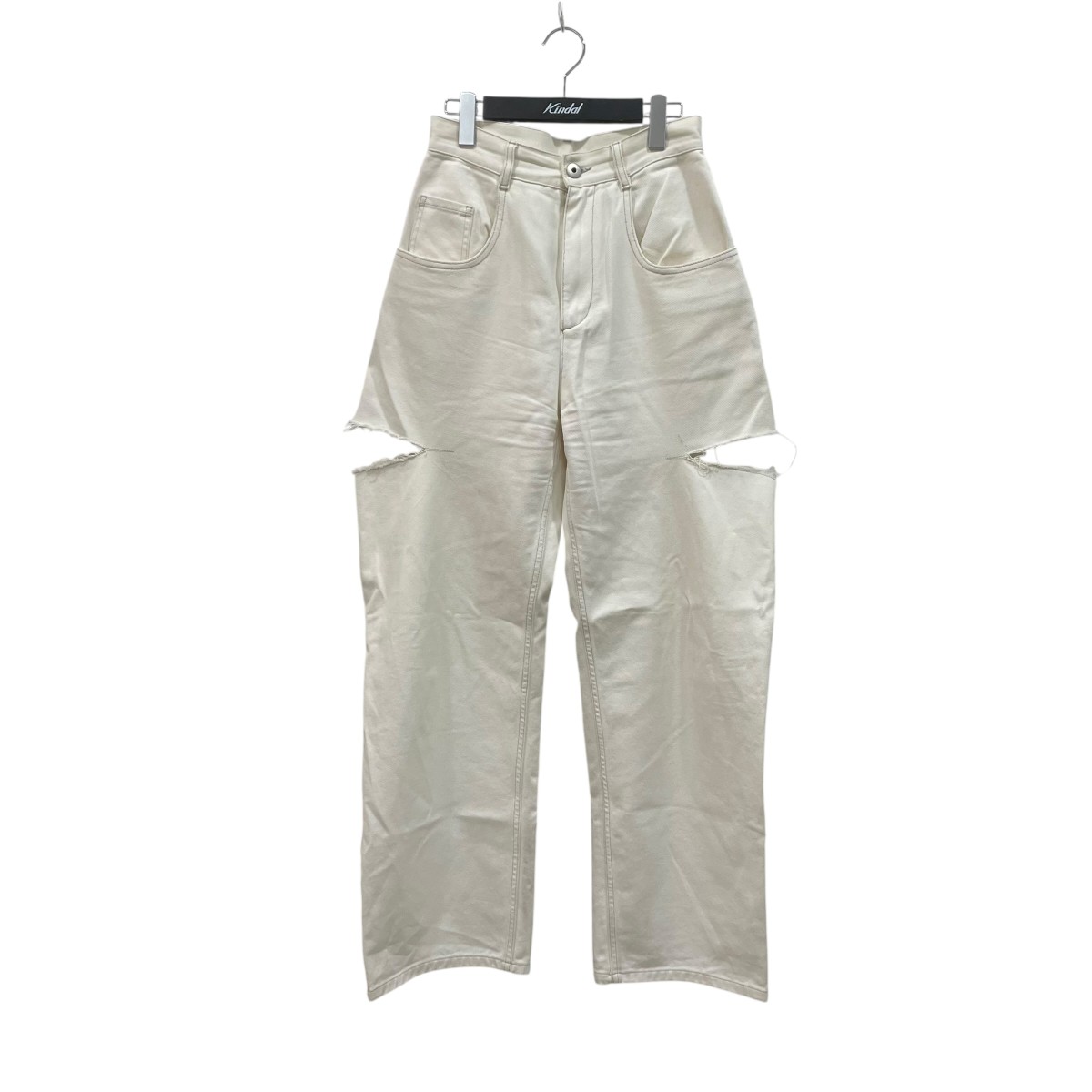 【中古】 Maison Margiela　 デニムパンツ S51LA0106 アイボリー サイズ：40 【170326】（メゾンマルジェラ）
