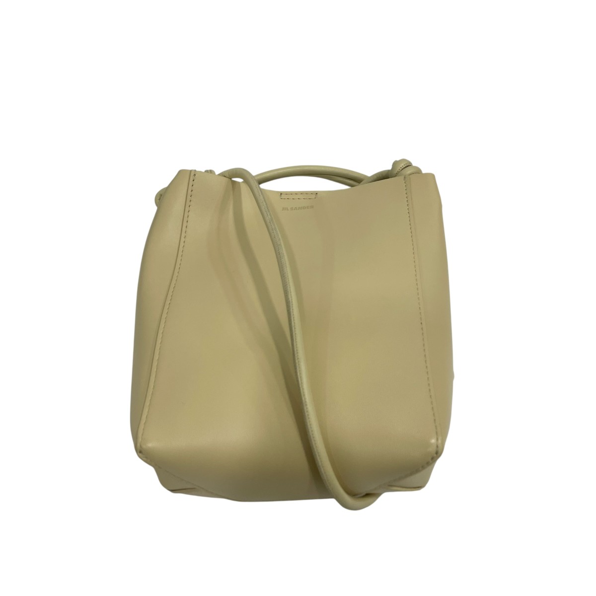 【中古】 JIL SANDER　 GIRO ショルダーバッグ J07WG0002 イエロー 【170326】（ジルサンダー）
