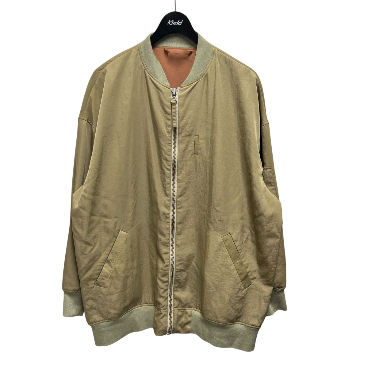 【中古】 Dulcamara　 よそいきBIGリバーシブルMA-1 ベージュ サイズ：1 【160326】（ドゥルカマラ）