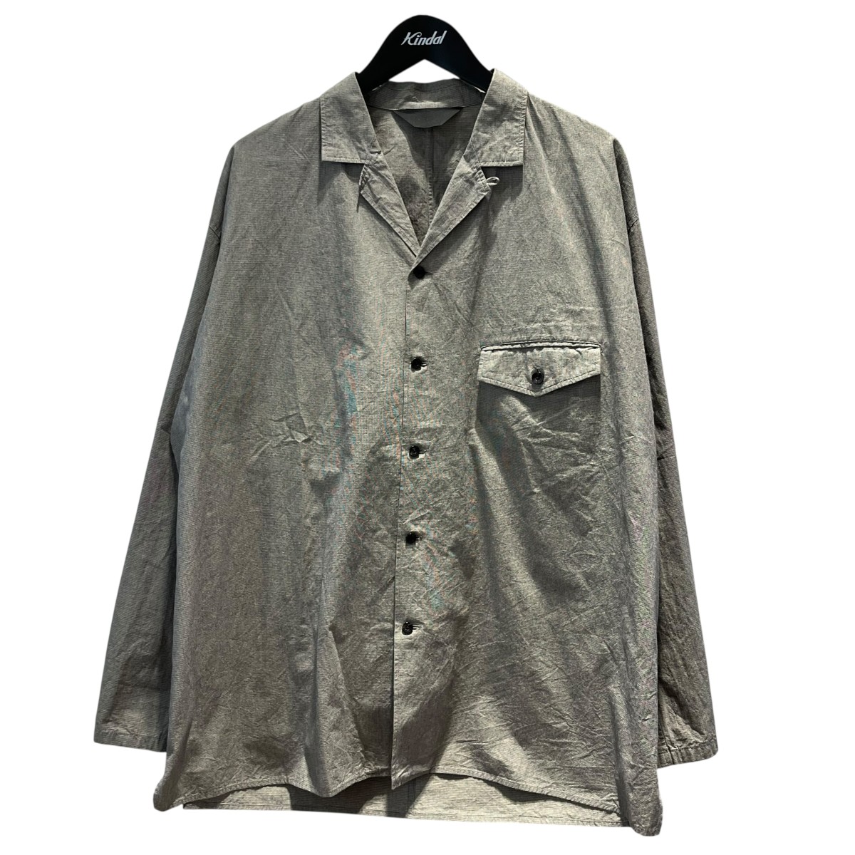 【中古】Essay 長袖プルオーバー ES11SH-03 FIELD SHIRT 薄墨色 大きさ：S 【160326】（論説文）