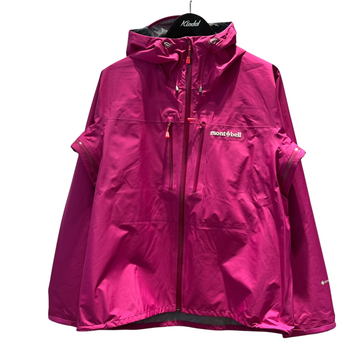 【中古】 mont-bell　 テンぺストジャケット 1128723 ピンク サイズ：L 【160326】（モンベル）