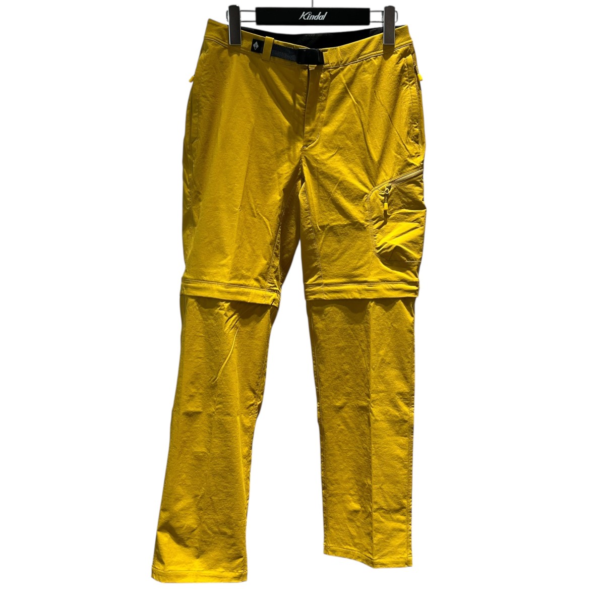 【中古】 mont-bell　 ナイロンパンツ 1105667 O．D．ﾊﾟﾝﾂ ﾗｲﾄ ｺﾝﾊﾞｰﾁﾌﾞﾙ イエロー サイズ：M 【160326】（モンベル）