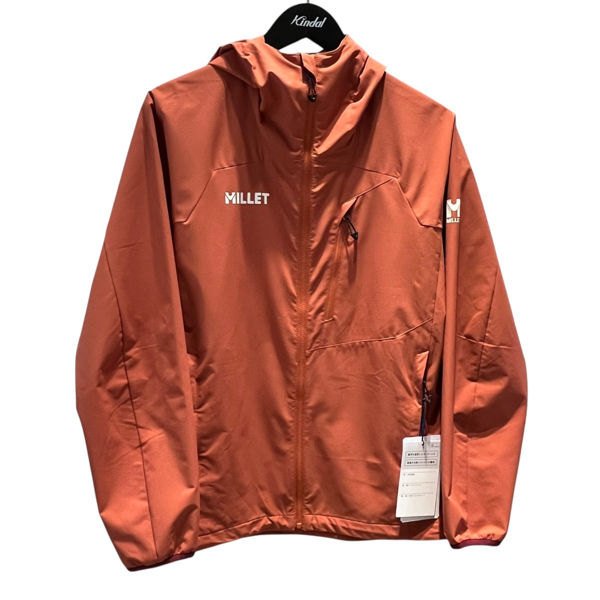 【中古】 MILLET　 ビオナセ ジャケット MIV03210 オレンジ サイズ：Free 【160326】（ミレー）