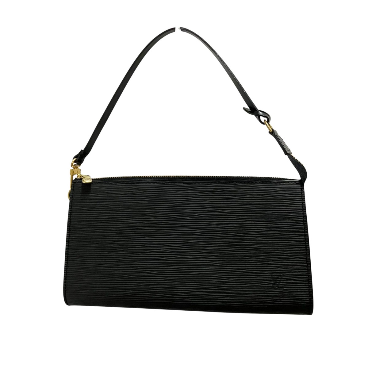【中古】LOUIS VUITTON ポシェット・アクセソワール ハンドバック M52942 黒いこと 【170326】（ルイヴィトン）