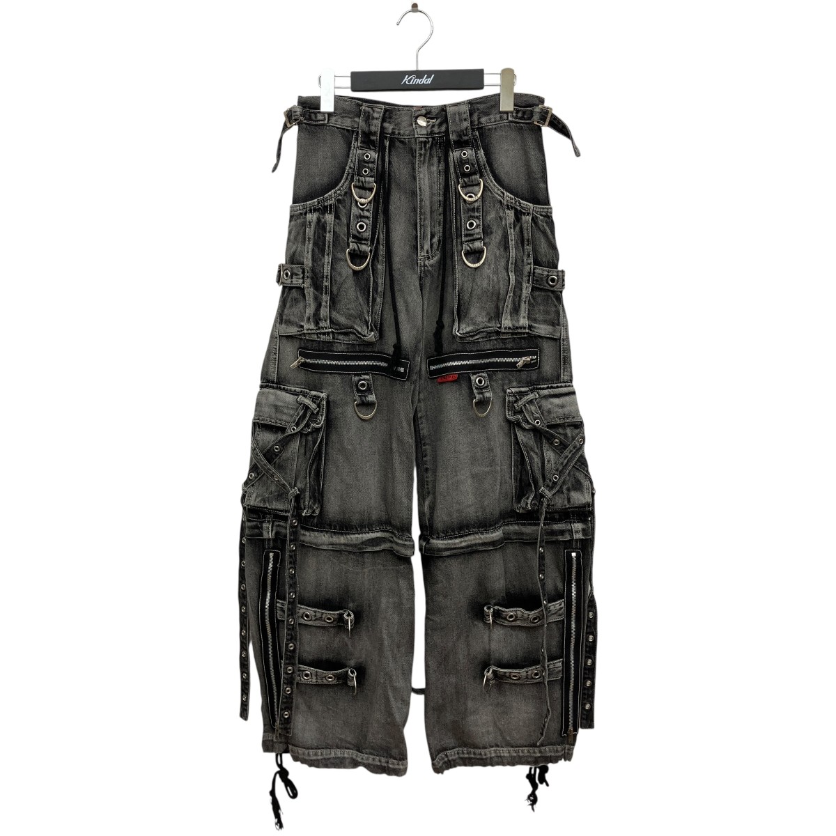 【中古】 TRIPP NYC　 X-STRAP PANTS デニムパンツ ブラック サイズ：XXS 【170326】（トリップニューヨークシティ）
