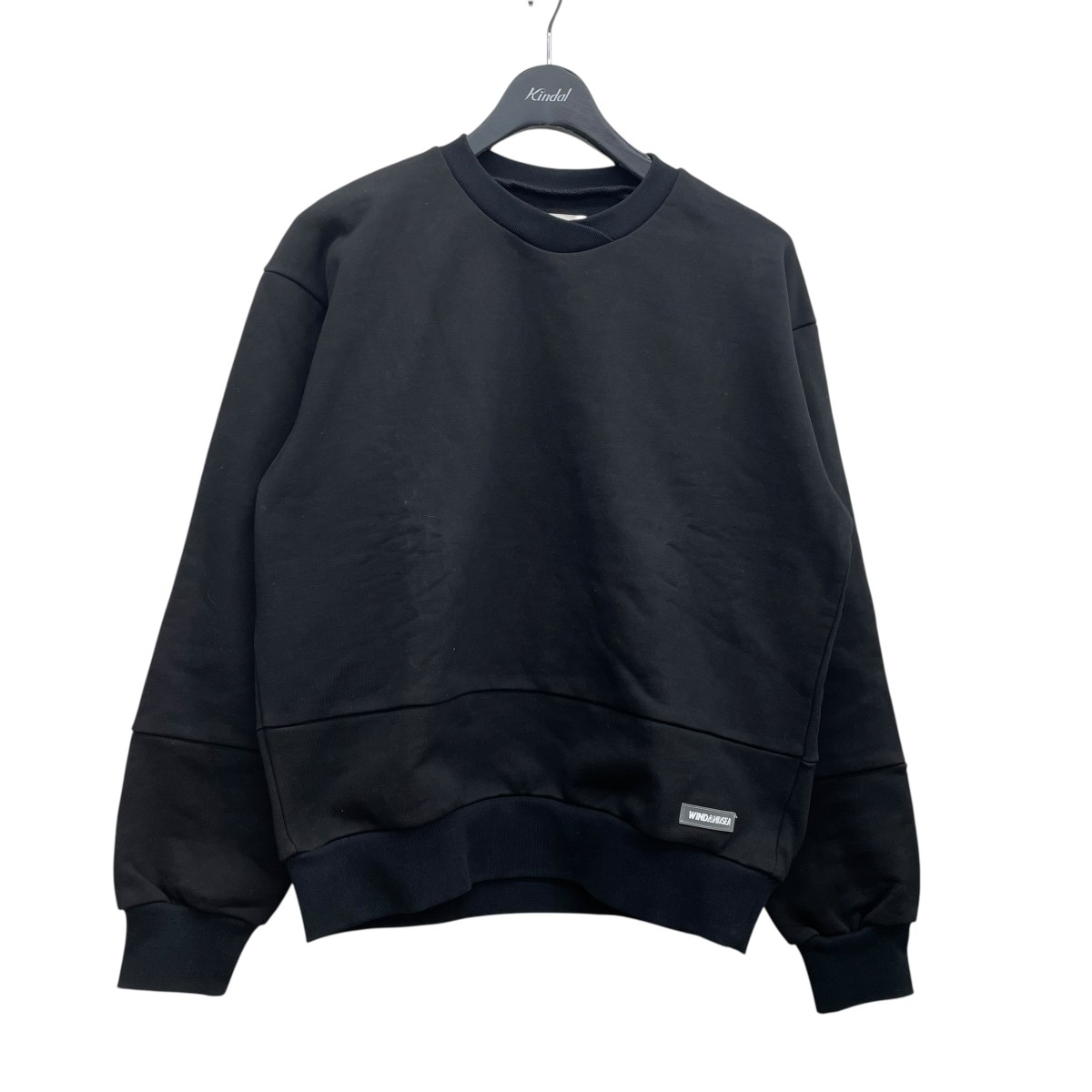 【中古】 WIND AND SEA　 バックロゴスウェット ブラック サイズ：S 【170326】（ウィンダンシー）