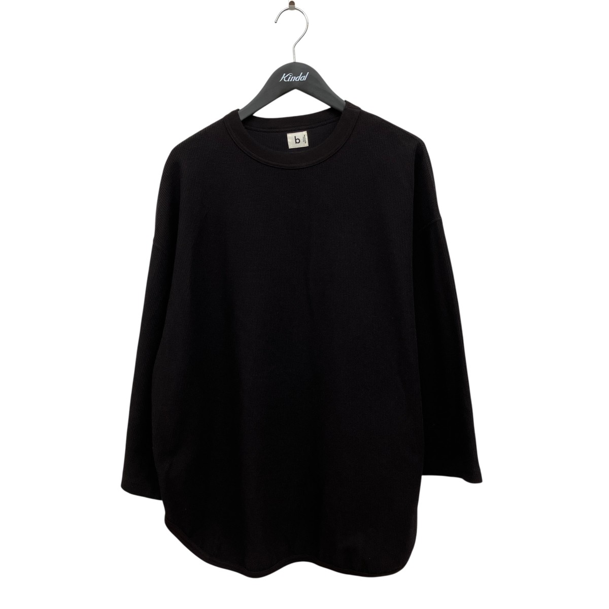 【中古】 blurhms　 鹿の子クルーネックカットソー ロンT BROOTS22F16 Rough＆Smooth Thermal Baseball Tee ブラウン サイズ：2 【170326】（ブラームス）