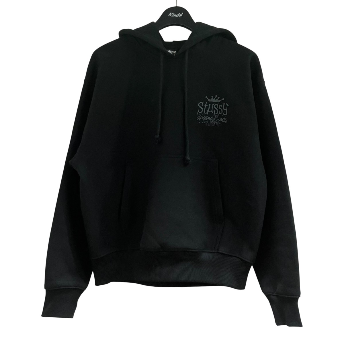 【中古】stussy プルオーバーパーカー ブラック サイズ:S 【170326】(ステューシー)|ブランド古着のカインドオル