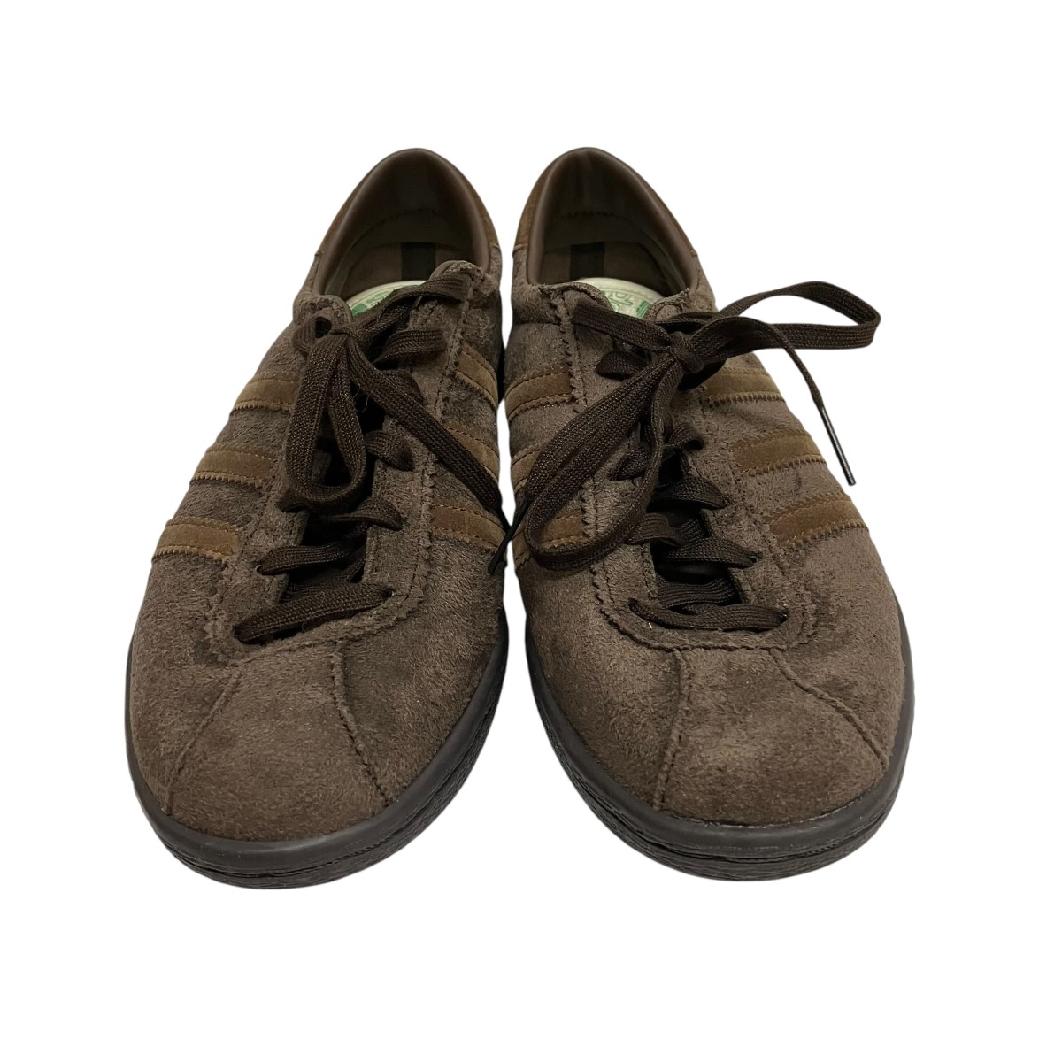 【中古】 adidas　 Tobacco Gruen Dark Brown ローカットスニーカー GX6941 ブラウン サイズ：23.5cm 【120426】（アディダス）