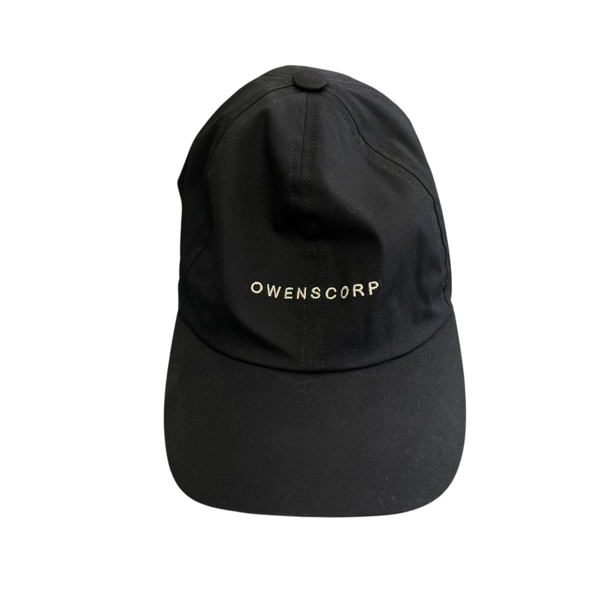 【中古】 RICK OWENS　 BASEBALL CAP キャップ RA01E0600 TEEM7 ブラック サイズ：M 【170326】（リックオウエンス）