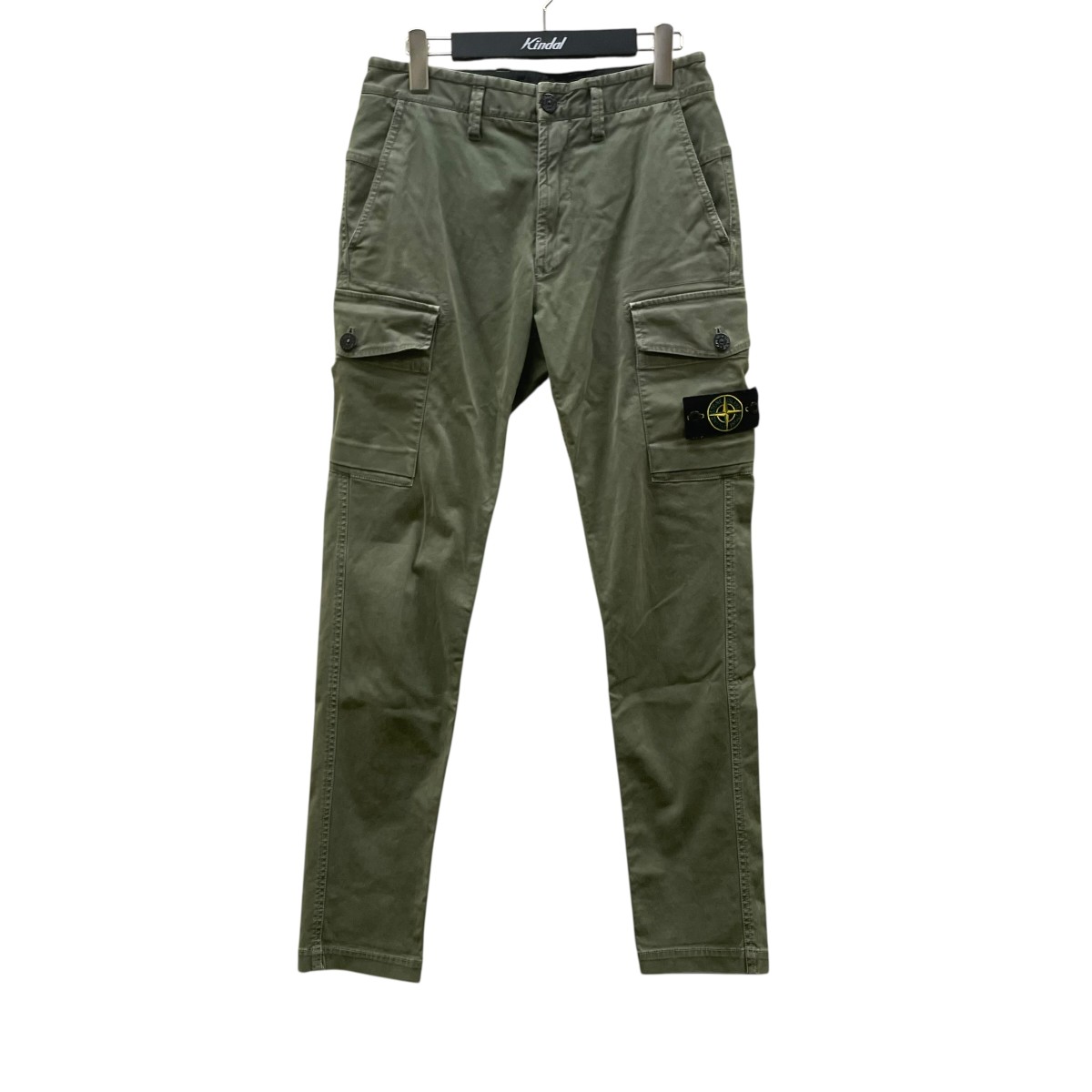 【中古】 STONE ISLAND　 カーゴパンツ 7515318L1 オリーブ サイズ：28 【170326】（ストーンアイランド）
