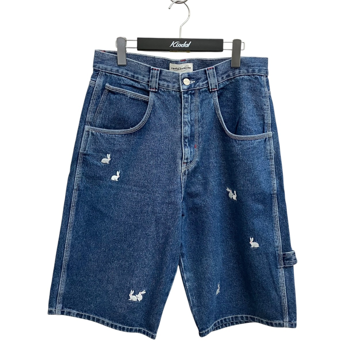 【中古】 Carne Bollente Bunny Bonanza ハーフパンツ SS25SH0202 ブルー サイズ：30 【価格見直し】