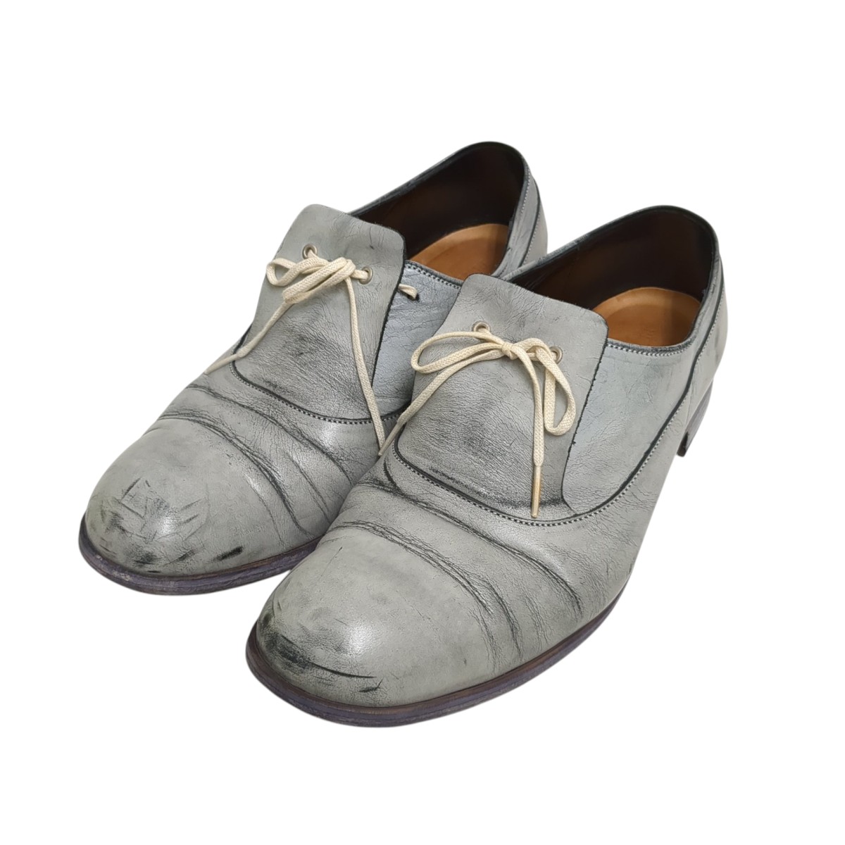 【中古】 PETROSOLAUM　 ローファー グレー サイズ：41 【180326】（ペテロオラウム）