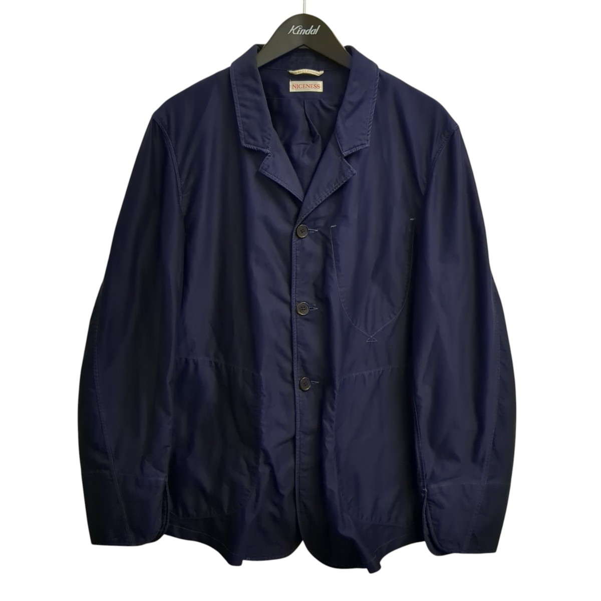 【中古】 NICENESS　 ROLLINS ジャケット NN-1601B15 ネイビー サイズ：L 【180326】（ナイスネス）