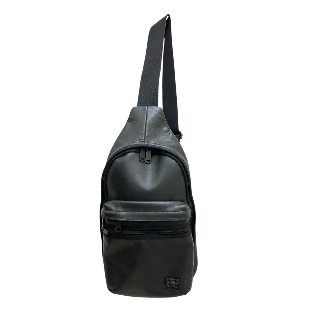 【中古】 PORTER　 ボディーバッグ ブラック 【180326】（ポーター）