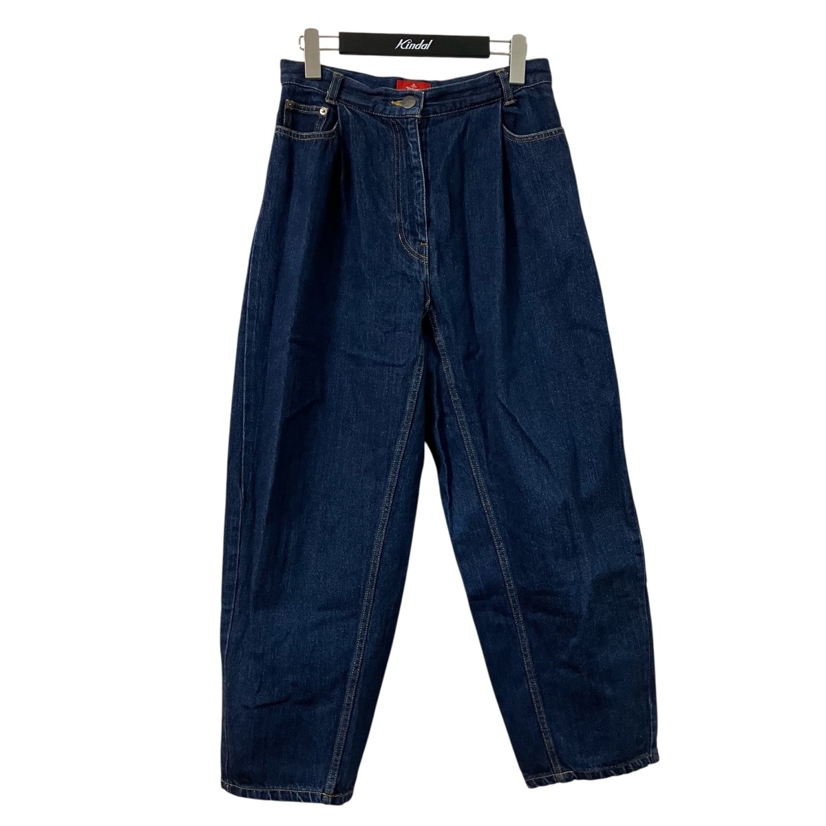 【中古】 Vivienne Westwood RED LABEL　 ワイドデニムパンツ 16-12-751002 インディゴ サイズ：02 【180326】（ヴィヴィアンウエストウッドレッドレーベル）