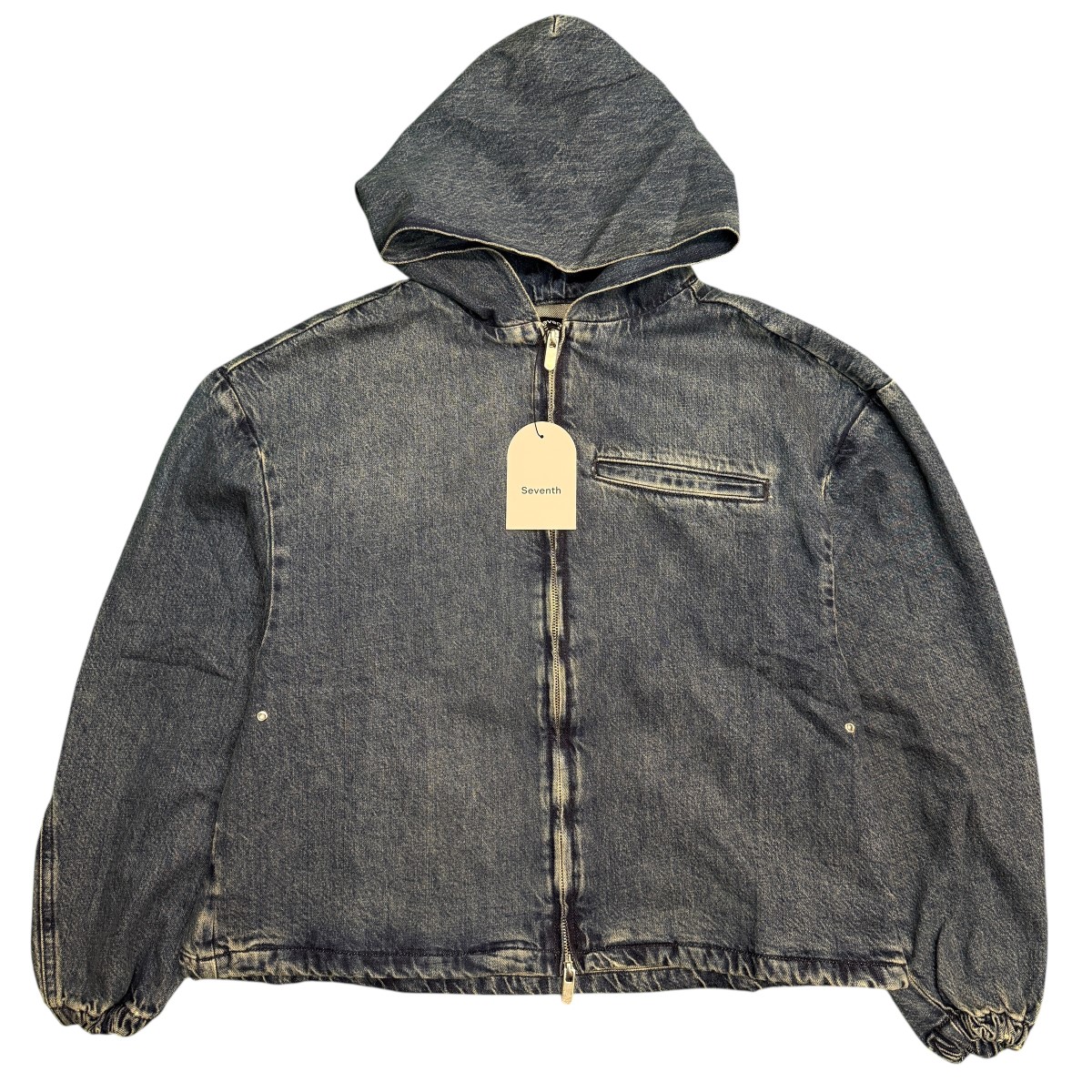 【中古】\u003cBR\u003eSeventh×BEAMS T\u003cBR\u003e26SS／ 別注ORB DENIM JACKET ／ジーンズ上衣 75-18-0202-428 インディゴ 大きさ：S\u003cBR\u003e【必要経費思いなおす】