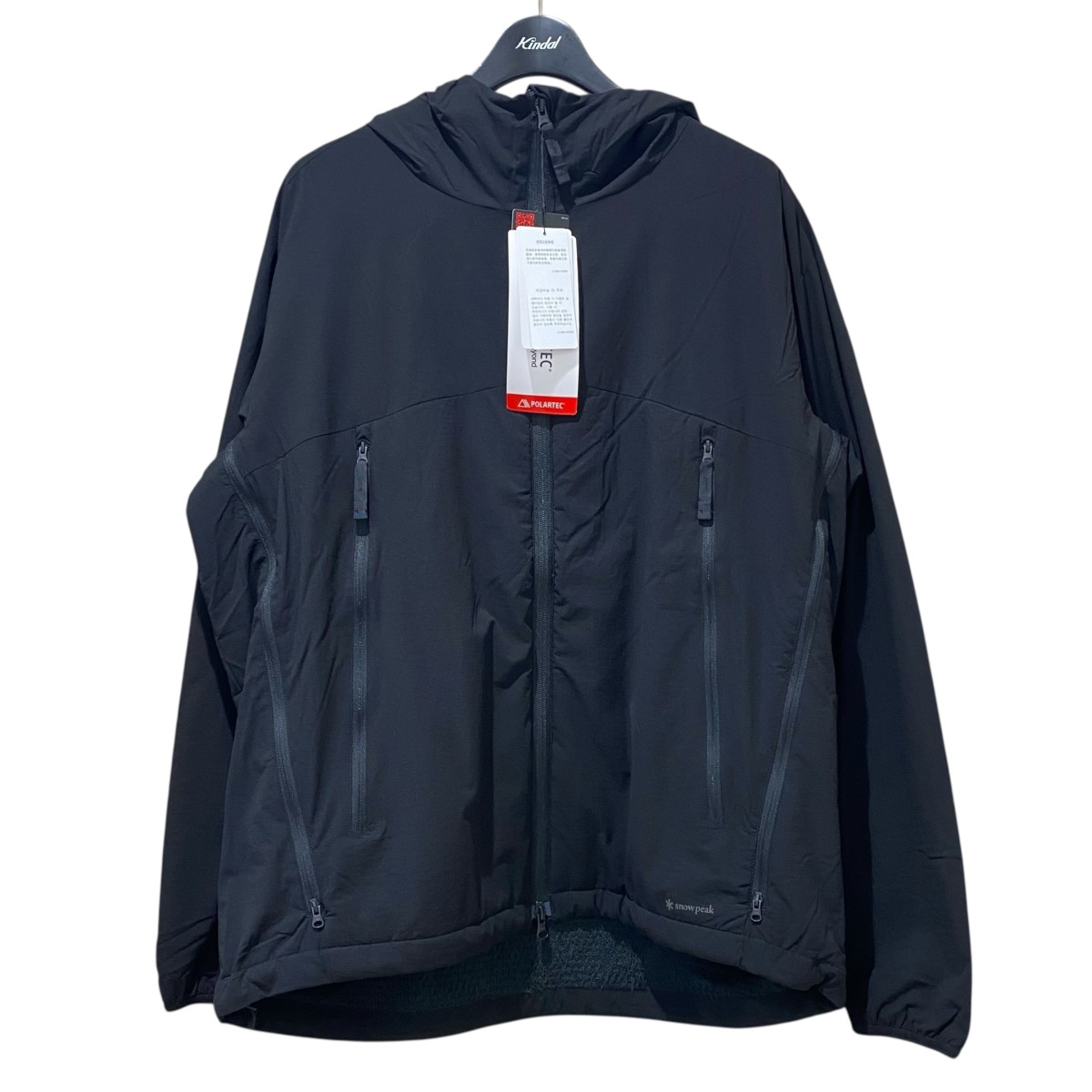 【中古】snow peak Breathable Insulated Jacket JK-25金027 黒いこと 大きさ：L 【170326】（スノーピーク）