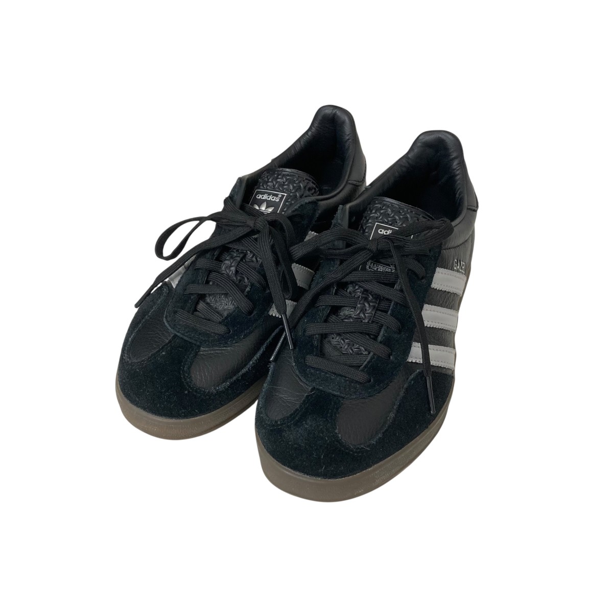 【中古】adidas×IENA GAZELLE スニーカー JH8837 ブラック サイズ：23.5cm 【180326】（アディダス×イエナ）