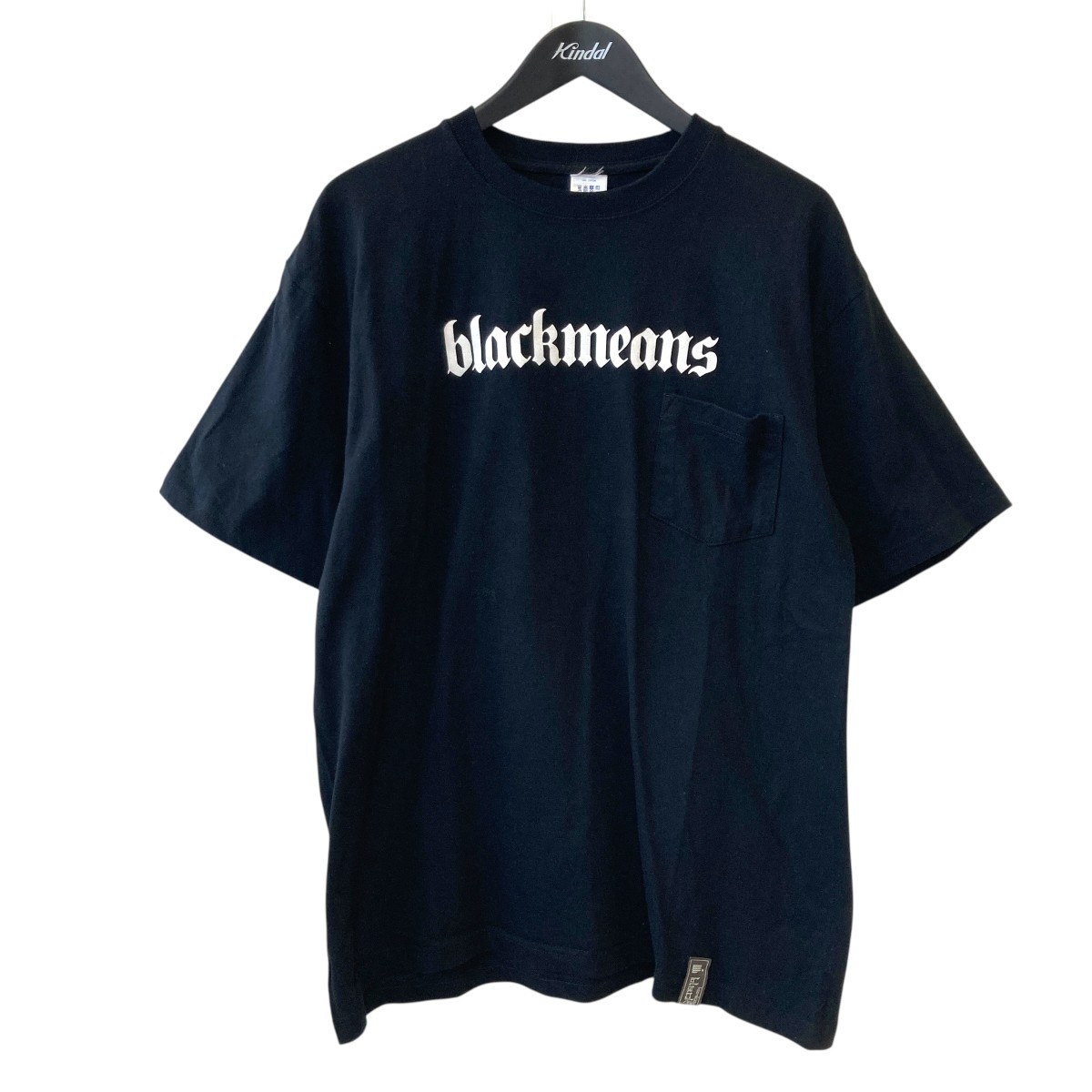 【中古】 blackmeans　 Tシャツ ブラック サイズ：XL 【180326】（ブラックミーンズ）