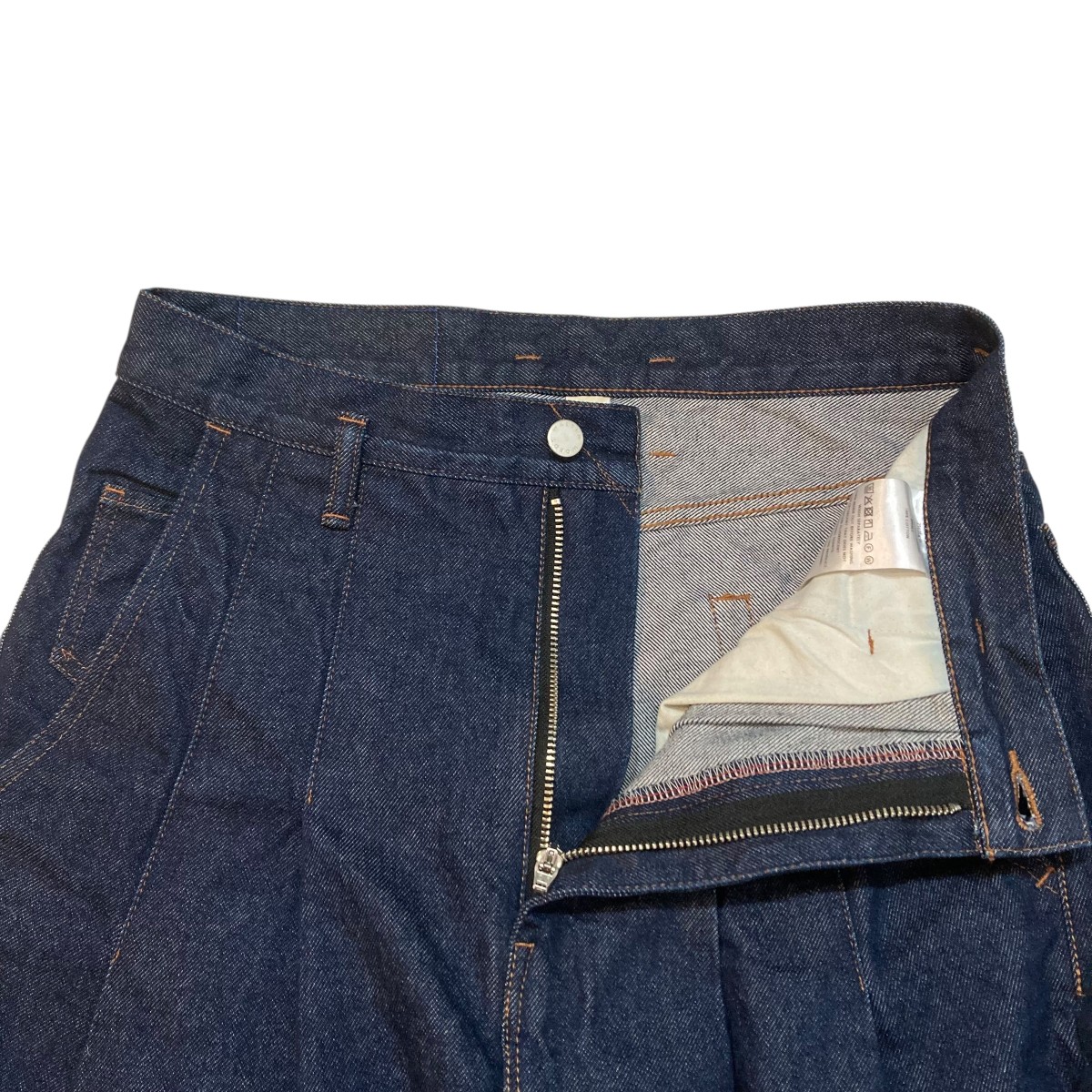 【中古】 SHINYA KOZUKA 25AW ORDINARY CITY BAGGY デニムパンツ 2502SK35 インディゴ サイズ：S 【価格見直し】