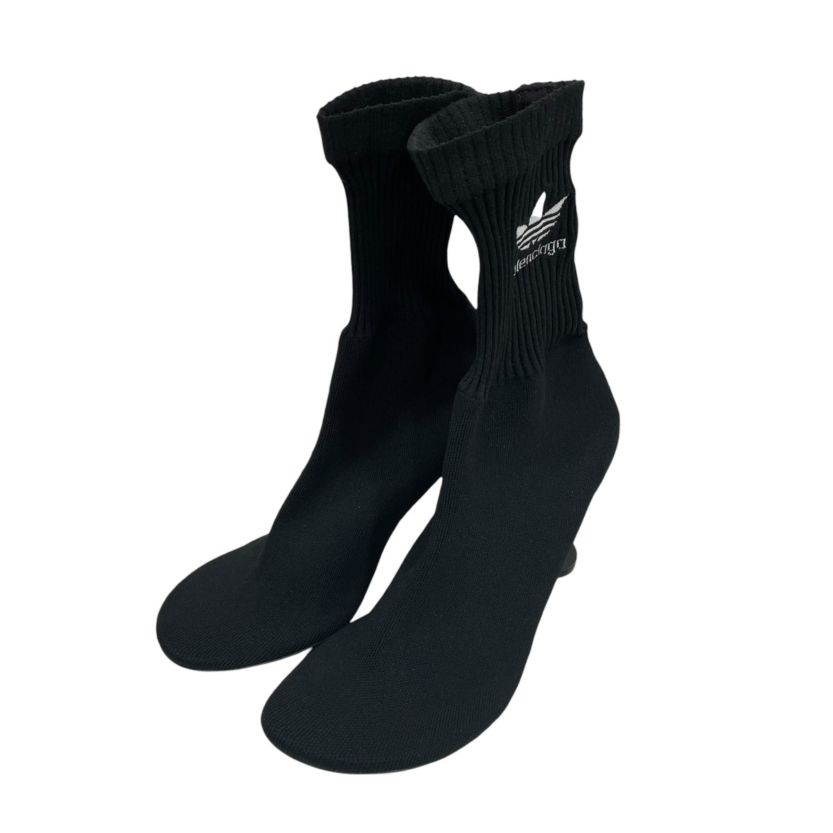 【中古】BALENCIAGA×adidas ブーツ 722298 黒いこと 大きさ：37 【190326】（バレンシアガ×アディダス）