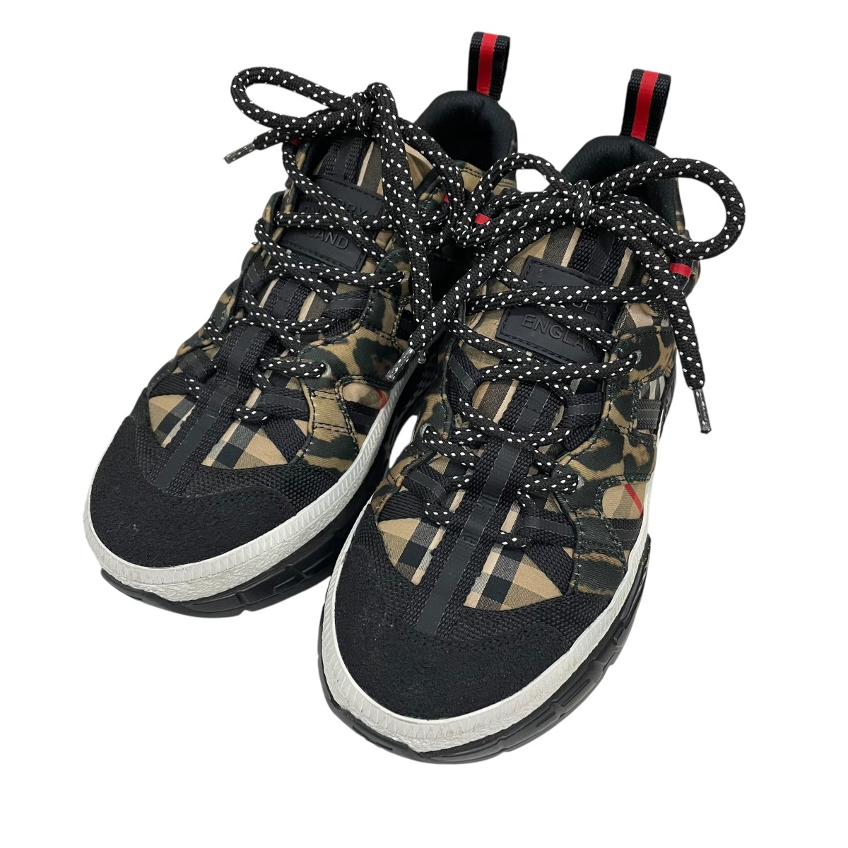 【中古】BURBERRY ローカットスニーカー ベージュ 大きさ：36 【190326】（赤ちょうちんバリー）