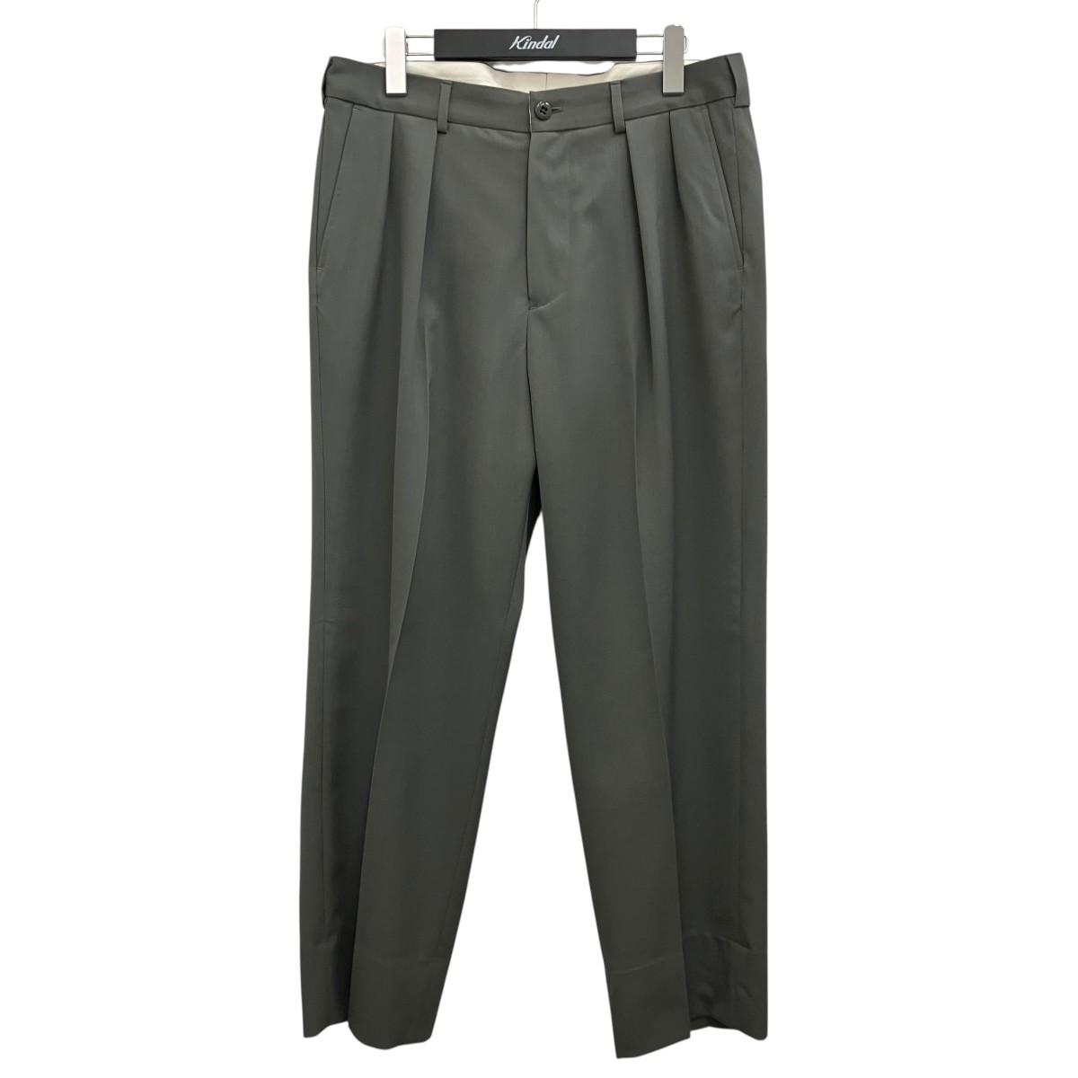 【中古】 anytee　 【CLASSICS OFFICER PANTS】 パンツ AT-P01-001 グレー サイズ：M 【180326】（エニティ）