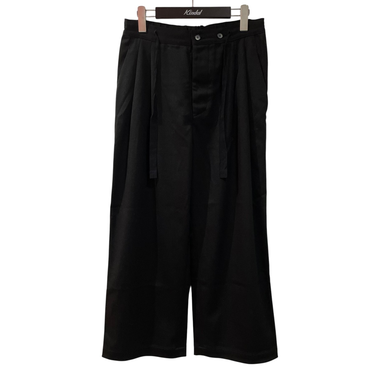 【中古】 Veritecoeur　 2タックトラウザー CO-056 ブラック サイズ：2 【180326】（ヴェリテクール） 7,000円