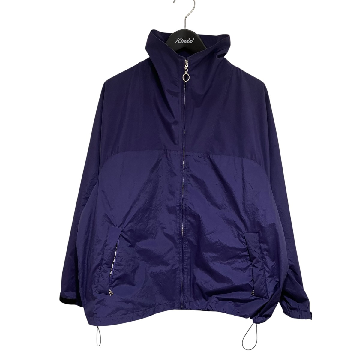 【中古】 MAATEE＆SONS　 24SS FULL JIP ANORACK C PE PAPER CLOTH ジップアップジャケット MT4103-0902 パープル サイズ：2 【180326】（マーティーアンドサンズ）