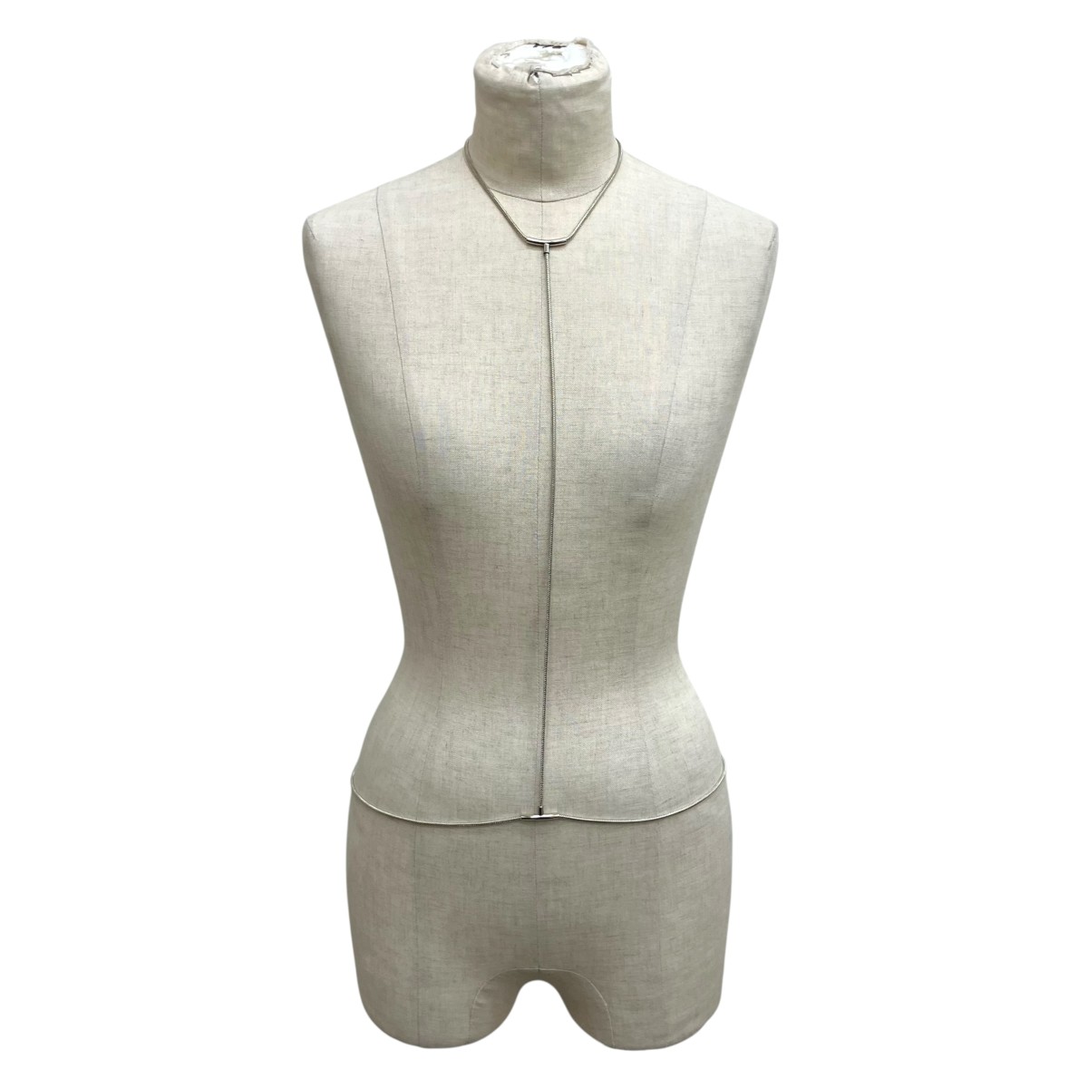 【中古】 FUMIE\\u003dTANAKA　 neck belt ネックベルト F23S-70 シルバー 【190326】（フミエタナカ）