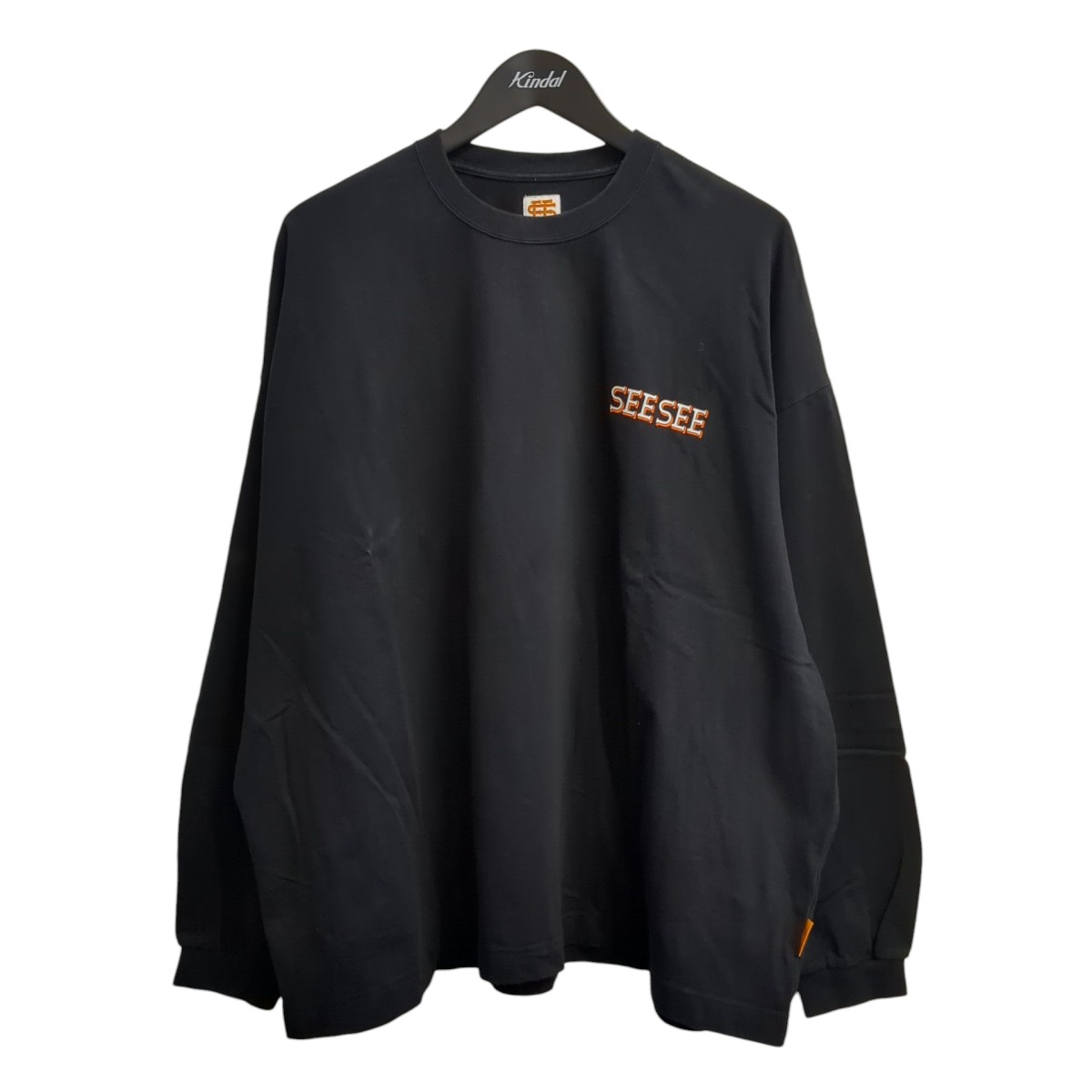 【中古】 SEESEE 長袖Tシャツ ブラック サイズ:M 【190326】(シーシー)