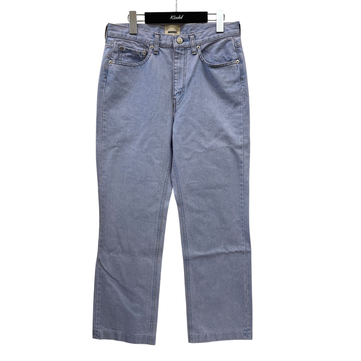 【中古】 SHISHIKUI　 デニムパンツ 0837 パープル サイズ：27 【190326】（シシクイ）