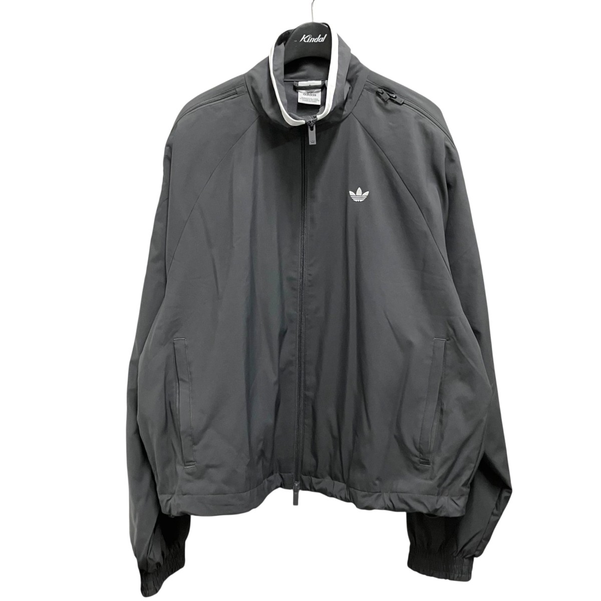 【中古】 adidas　 ADILENIUM トラックジャケット JY8879 グレー サイズ：S 【190326】（アディダス）