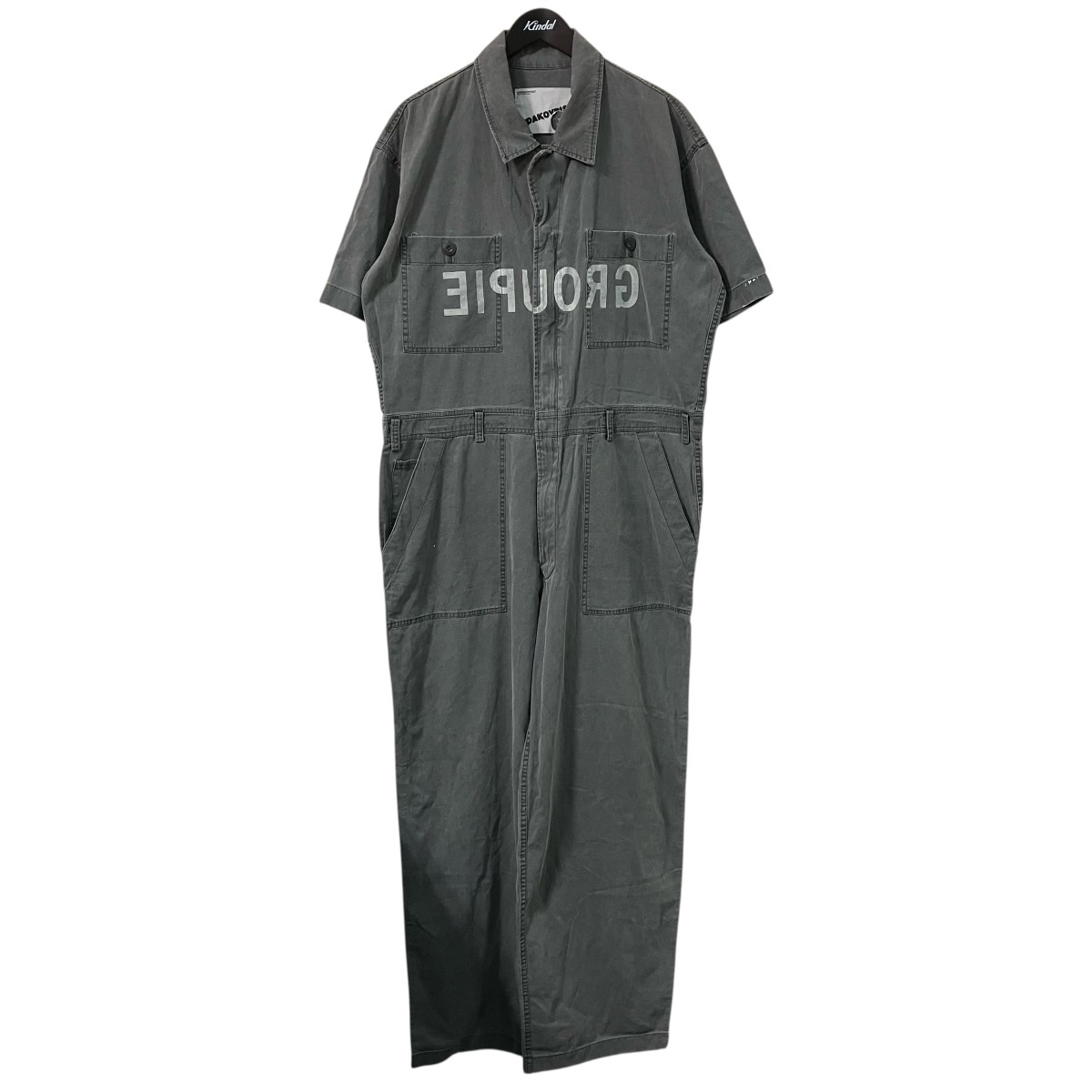 【中古】 UNDERCOVER　 99SS RELIEF期 つなぎ G208 グレー サイズ：L 【190326】（アンダーカバー）