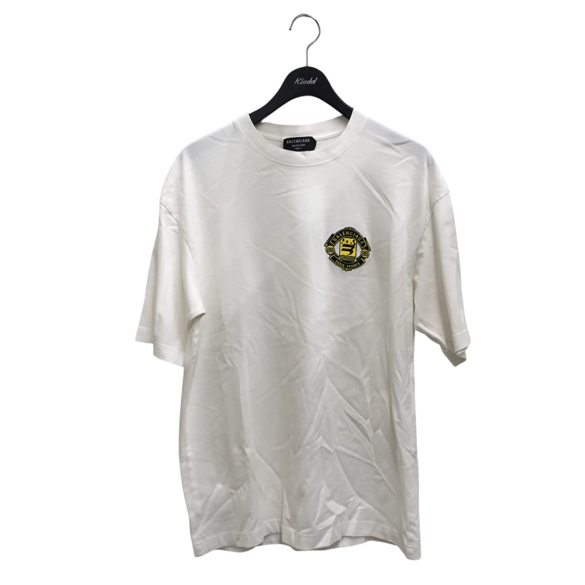 【中古】 BALENCIAGA　 Tシャツ 612966 ホワイト サイズ：XS 【190326】（バレンシアガ）