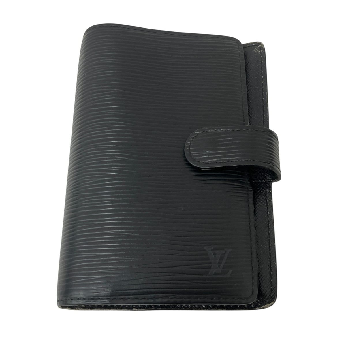 【中古】LOUIS VUITTON　アジェンダPM 手帳カバー R20052 ブラック 【190326】（ルイヴィトン）｜ブランド古着のカインドオル
