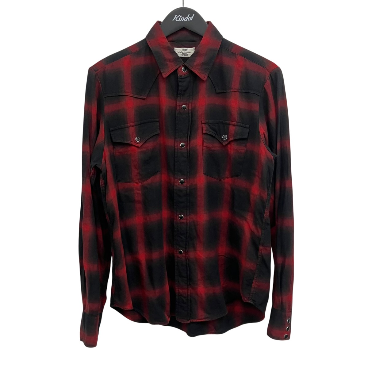 【中古】 Rags McGREGOR　 チェックシャツ レッド サイズ：S 【190326】（ラグスマクレガー）