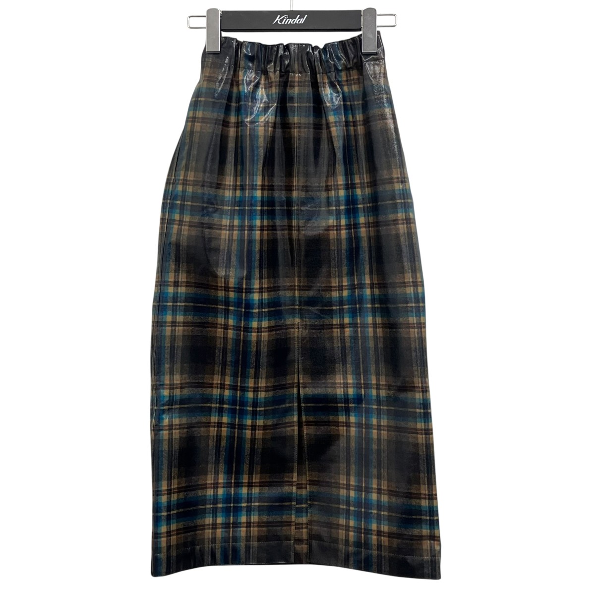 【中古】 Maison Margiela×PENDLETON　 コーティングチェックスカート マルチカラー サイズ：38 【190326】（メゾンマルジェラ×ペンドルトン）
